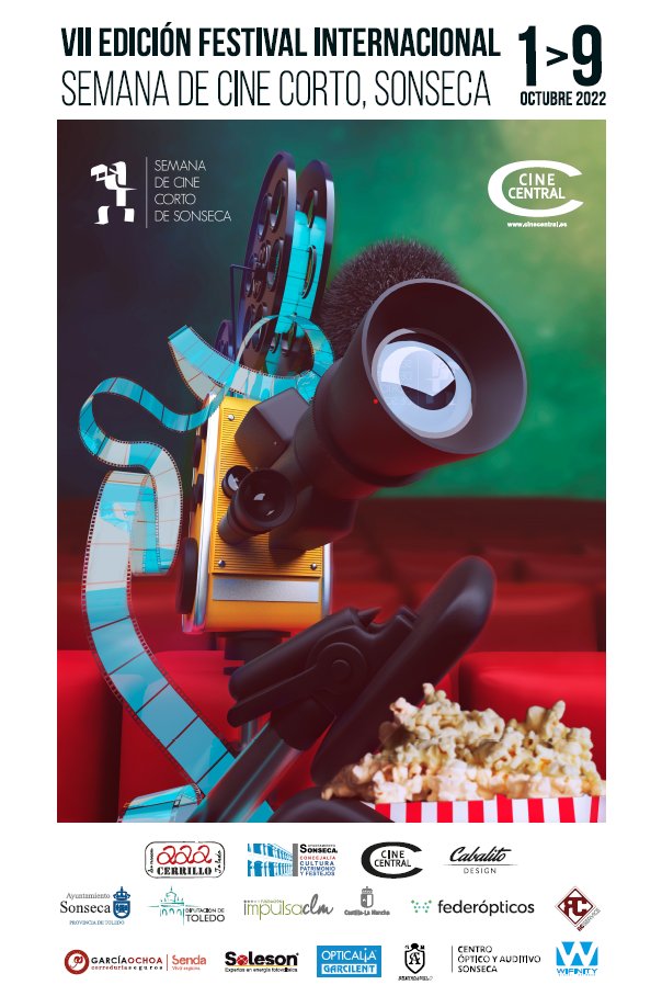 culturaenclm's tweet photo. 🎥 VII edición del Festival Internacional de la Semana de Cine Corto de Sonseca #Toledo 
🎥 Del 1 al 9 de octubre puedes disfrutar de los mejores cortometrajes en #Sonseca 
Entradas y más  ℹ👉 https://t.co/5mgvH0zX0P https://t.co/xBxJYvXmX6