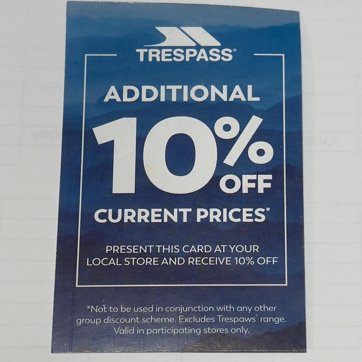 Newry_BID's tweet photo. 10% discount on all items at @Trespass stores in both The Quays and Buttercrane shopping centres! 🤑
Collect your discount card in-store.
#discount #tresspass #newry #belonginvestdeliver
@TheQuaysNewry @Buttercrane https://t.co/3MsGB2DLSs