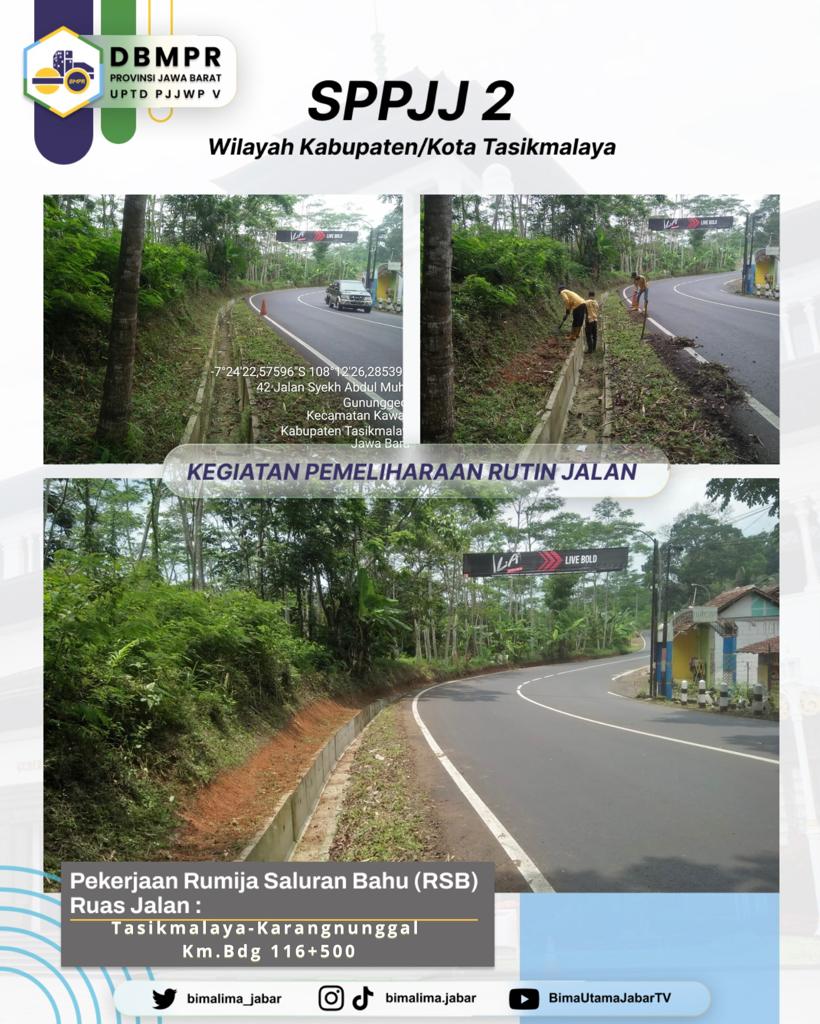 bimalima_jabar's tweet photo. Selamat Malam #Kawan5 👋
Berikut Pekerjaan Rumija Saluran Bahu Oleh SPPJJ 2 Kab./Kota Tasikmalaya.
@ridwankamil
#dbmprjuara https://t.co/PXFEyWw96T