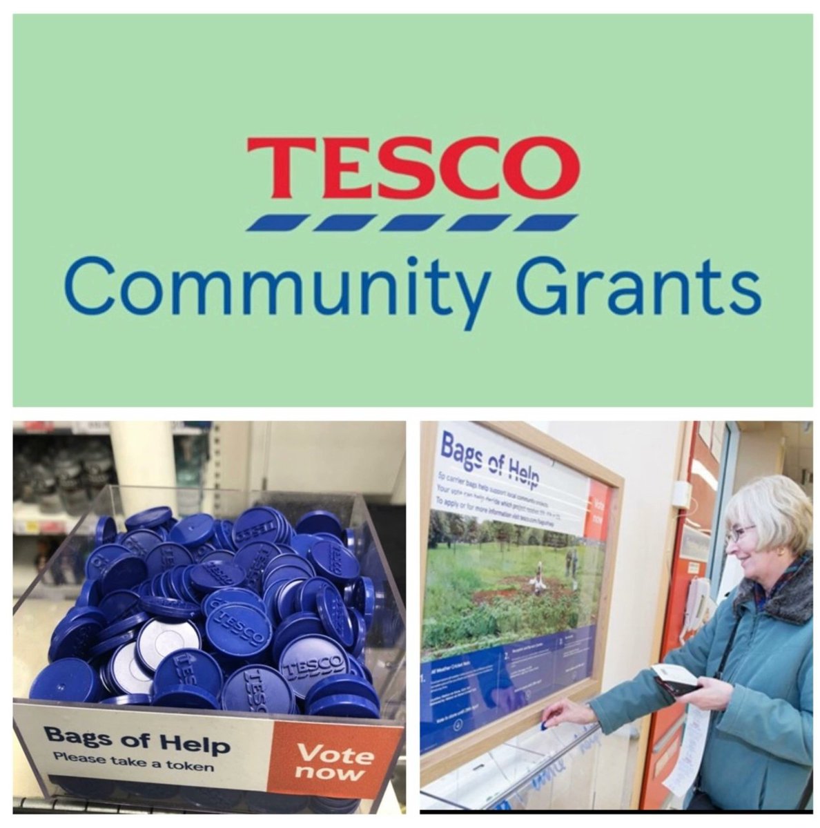 FarmFreshRev's tweet image. We're going to be in Tesco's!!🥳👏
Please vote for us with your blue token🙏🙏
@StoneydelphPS @AmingtonHeath @TwoRiversSchool (Primary) #Tescocommunitygrants #foodcharity #Tamworthshopping #Lichfieldshopping