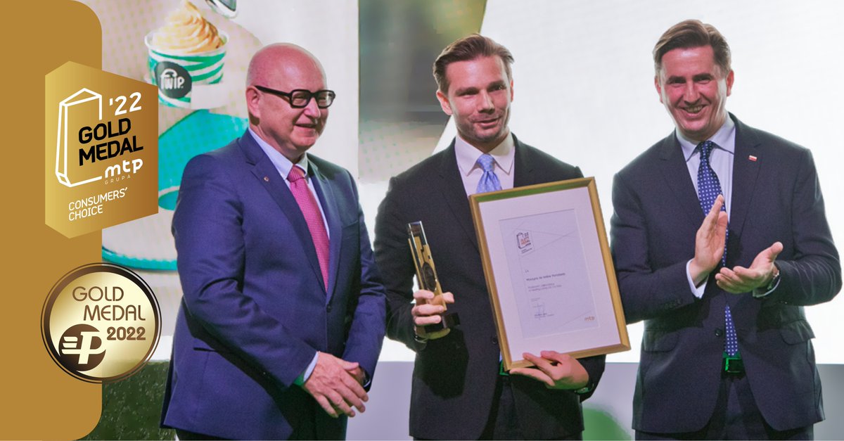 Our Portobello ice cream machine scooped the honours of two prestigious accolades: The Innovation Gold Medal and Consumer's Choice awards. The <a href="/GrupaMtp/">Grupa MTP</a>  awards are the most prestigious product innovation awards in Poland, recognising innovation, creativity and modernity.