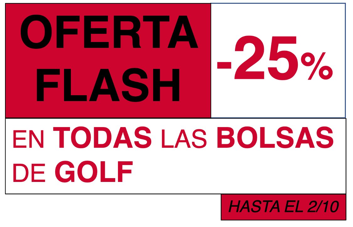 Oferta en BOLSAS DE GOLF⛳ - mailchi.mp/depique.com/of…