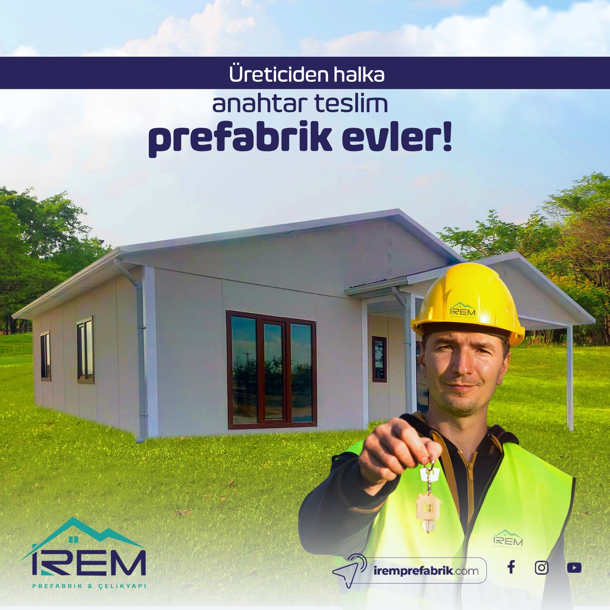 iremprefabrik's tweet photo. Üreticiden halka anahtar teslim prefabrik evler!
.
.
🔎https://t.co/mLQG2P8Vm0

İletişim;
☎️0332 342 7 342
☎️0532 051 2 964
☎️0532 732 13 34
.
WhatsApp İletişim İçin;
☎️0532 051 29 64
.
#iremprefabrik #konyaprefabrik #prefabrik #prefabrikevfiyatlari #prefabrikyapılar https://t.co/JRLW6cr4Uj
