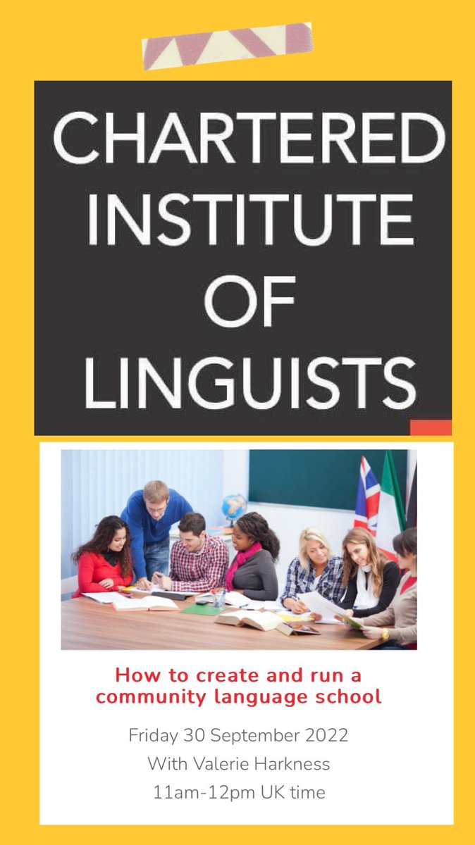 ConsultSlovak's tweet photo. Hello Krivan Language Solutions are getting inspired today @CIOL_Linguists listening to the wealth of experiences and advice about ‘How to create and run a #community #languageschool with Valerie Harkness and Sohelia Phillips 🌼 This opened my mind @CIOLBusiness https://t.co/NWDW2mWknL