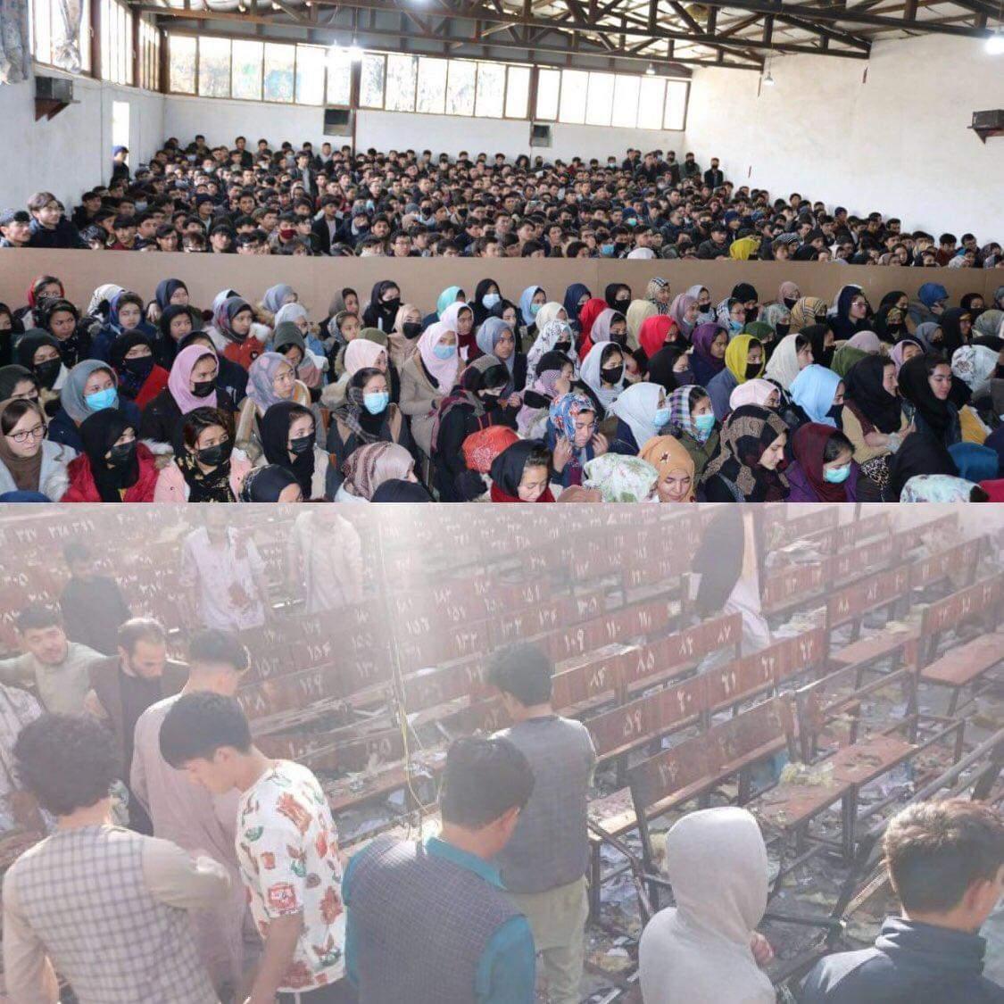 نه ختمېدونکی وحشت !!
 یاالله په  دې زوریدلی ملت رحم وکړه !!