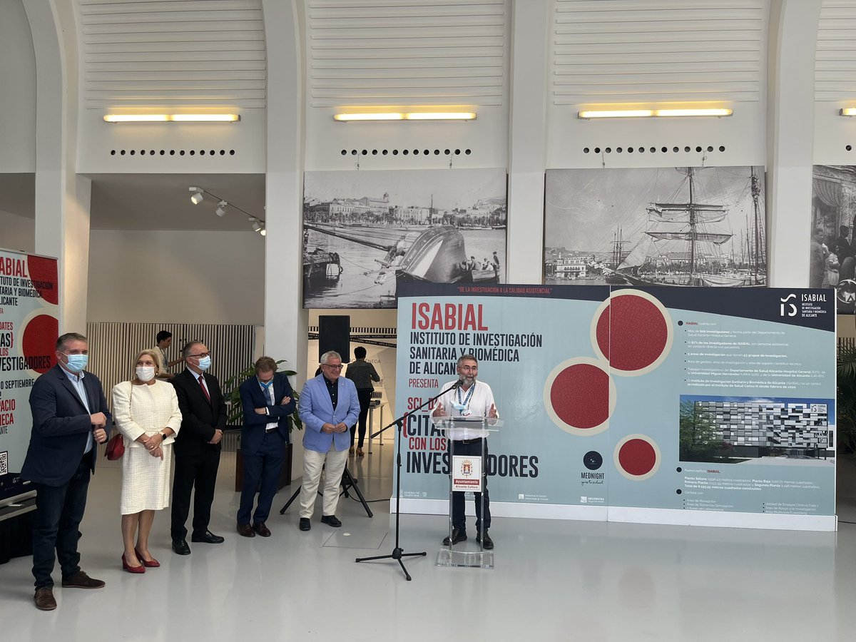 moreno_perez_o's tweet photo. SCI_DATES "Citas con los investigadores" @isabial_iis @GVAsalualicante @alicanteayto @GVAsalualicante “charlas coloquio””talleres”
📍Recuerda que estamos hoy en Espacio Séneca de Alicante

#SCIDATES #ISABIAL #citasconlosinvestigadores #mednightGTS https://t.co/SclIyNuHLR