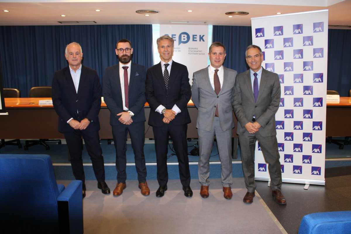 ¿Se puede cobrar más en neto sin tener un incremento de sueldo? La respuesta es SÍ. Los empresarios de Vizcaya <a href="/Cebek_/">CEBEK Confederación Empresarial de Bizkaia</a>  y AXA analizamos cómo. bit.ly/3SxhEKM <a href="/alvaalza/">alvaro alzaga</a>