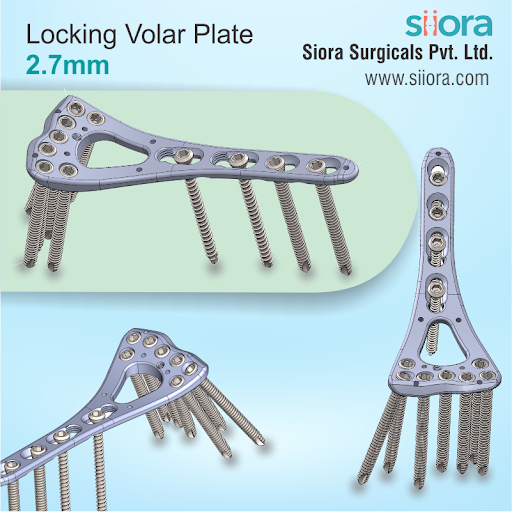 siorasurgicals's tweet image. Locking Volar Plate 2.7mm Variable Angle
siiora.com/product/lockin…

#siorasurgicals #LockingVolarPlate 
#VariableAngle #StainlessSteel #holes #orthopedicinstruments