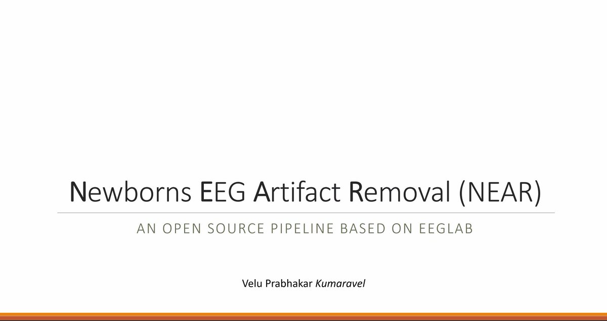 cimec_unitrento's tweet image. And the winner is ... Velu Kumaravel! Congratulations @velupk1‼️ NEAR open source toolbox complies with all the #FAIRprinciples and at the same time carries high scientific relevance for your field‼️

#OpenScience #ThinkOpen #cimec #AcademicEEG