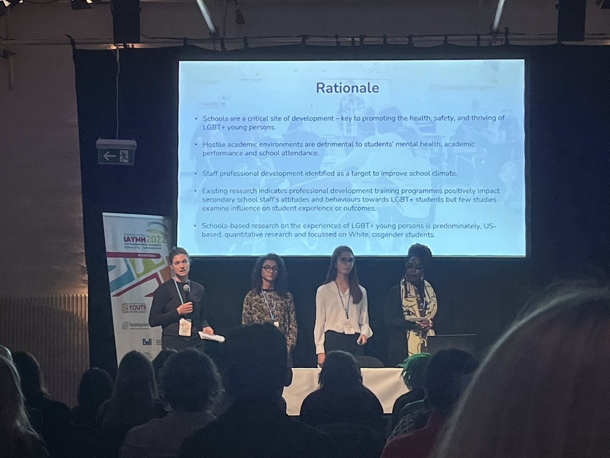 Isla Jamieson-MacKenzie (@jamiesonisla) on Twitter photo So great to hear from <a href="/TheStepStudy/">Step Study</a> and find out about their progress after receiving @TRIUMPHnetwork funding! Our Youth Advisory Group were so excited about their proposal as it’s such an important project for LGBTQ+ youth #iaymh2022 #youthmh So great to hear from <a href="/TheStepStudy/">Step Study</a> and find out about their progress after receiving @TRIUMPHnetwork funding! Our Youth Advisory Group were so excited about their proposal as it’s such an important project for LGBTQ+ youth #iaymh2022 #youthmh