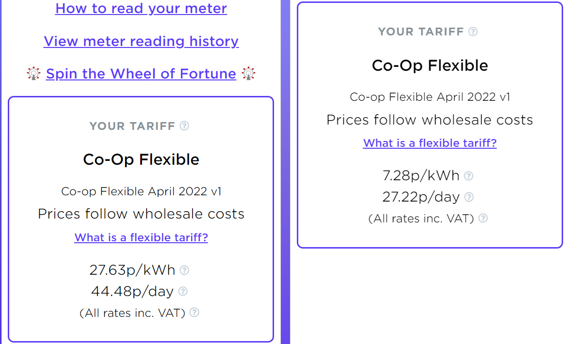 HallLynden's tweet photo. @rockinr1ch I would use the gas, try turning off what you can with electric, my current rates today shown below https://t.co/dc1LIz7bz1