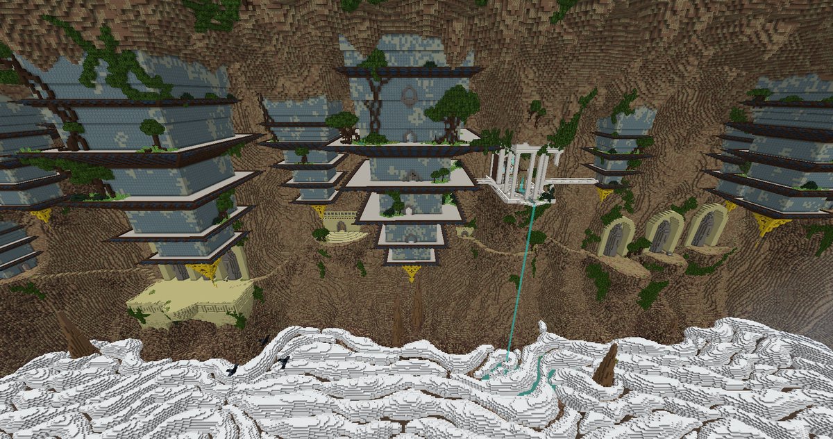 FleraklM's tweet photo. Western Air Temple!

#Minecraft #AvatarTheLastAirbender https://t.co/rwpkM5rSNe