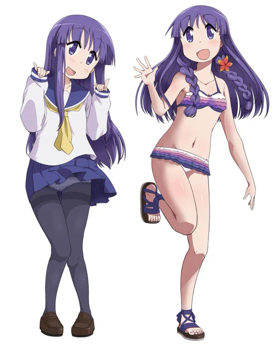 いつもの全身・おパンツ&開眼差分～ 