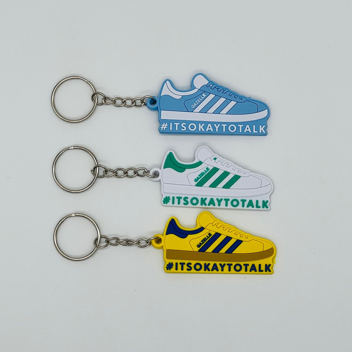 man_savings's tweet photo. *** New Keyrings - Now Live *** 

3 brand new colours - all proceeds as always going to @andysmanclubuk 

Minimum donation just £2.50 or pay what you want. 

Any retweets / shares and support is always hugely appreciated. 

Available here > https://t.co/CGiBcfFbNX

#ITSOKAYTOTALK https://t.co/RF3cSAFodm