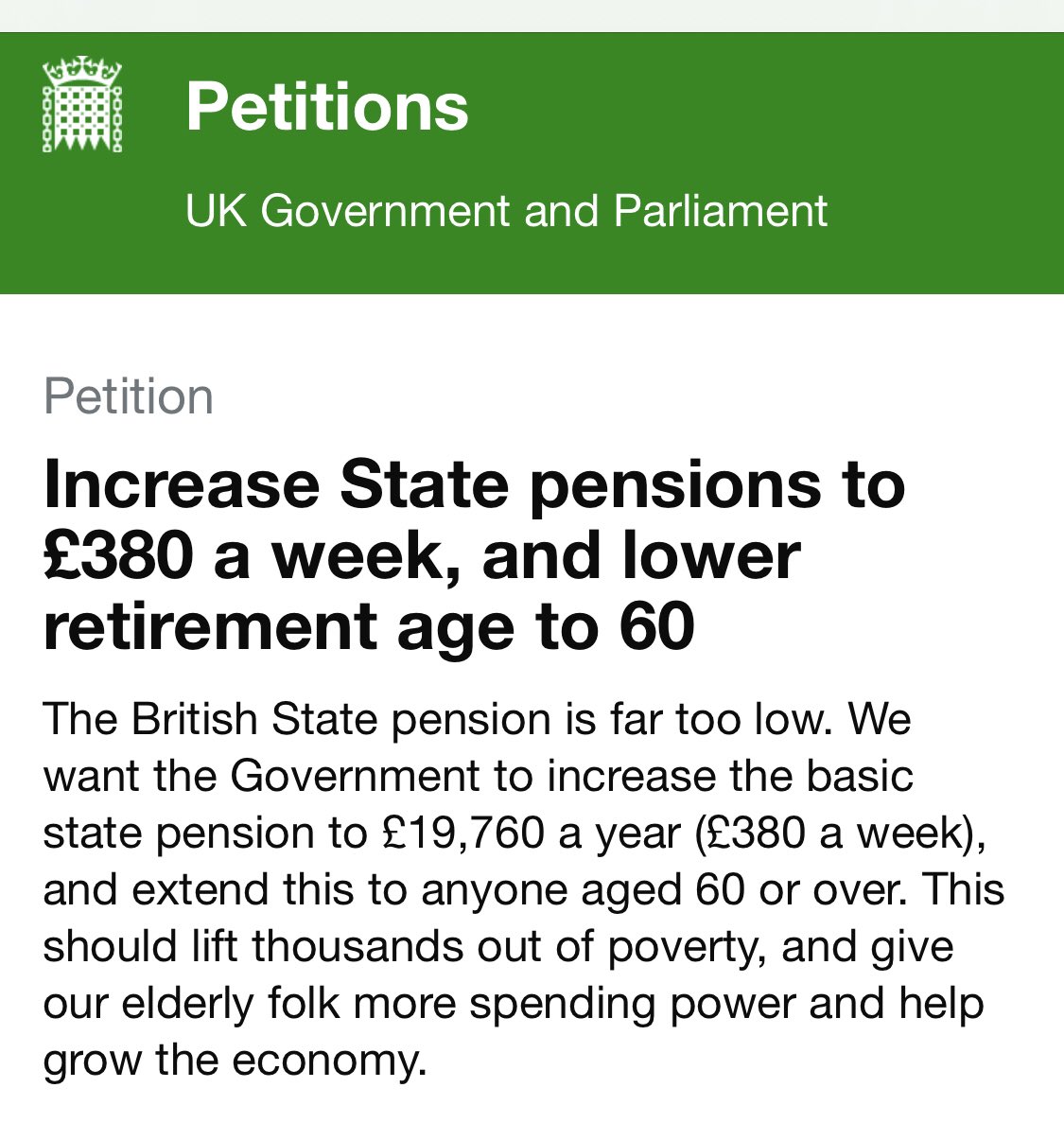 #StatePensions #UnitedAgainstTheTories 
#TrussOut25
#ToriesOut85
#GeneralElectionNow Rt please 
petition.parliament.uk/petitions/6176…