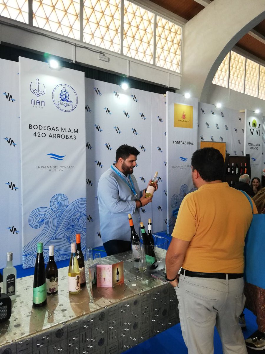 FERIAVIMAR's tweet photo. #BodegasMAM, empresa asentada en La Palma del Condado, destinada a hacer vinos de autor y modernos, también cuenta con un espacio en #VIMAR https://t.co/qzg94bzdWX
