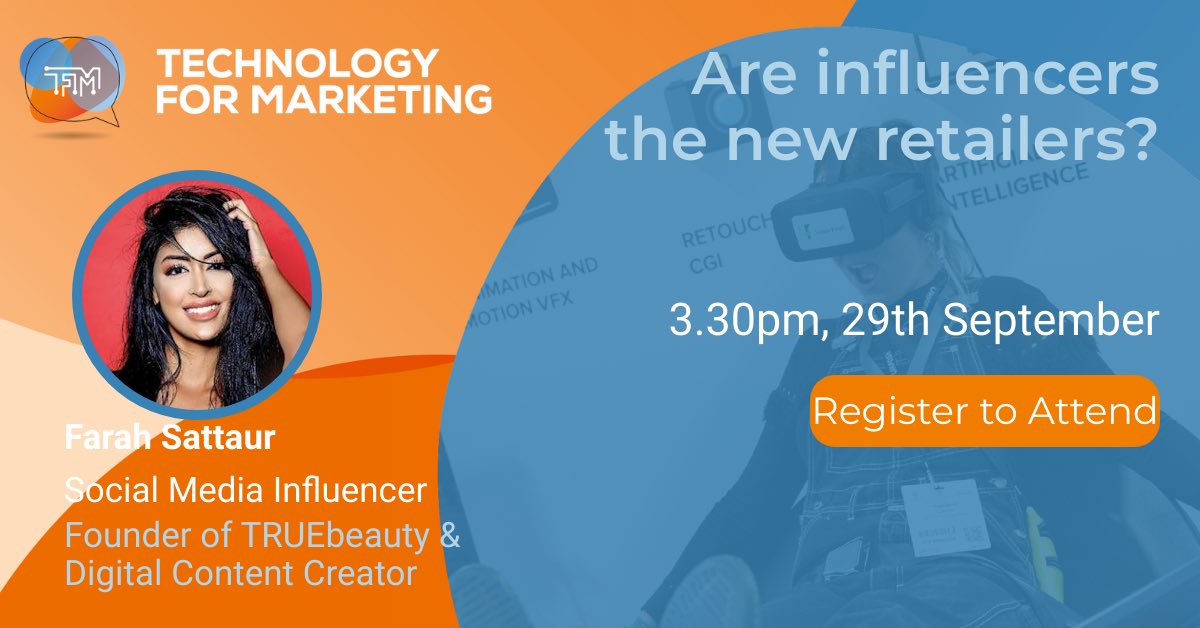 FarahSattaur's tweet image. Absolutely loved speaking at yesterday’s #technologyformarketing expo at the excel 🤓

Thank you for all your lovely msgs, I’m glad I could shine some light and help you guys on your journey into the social media world ☺️