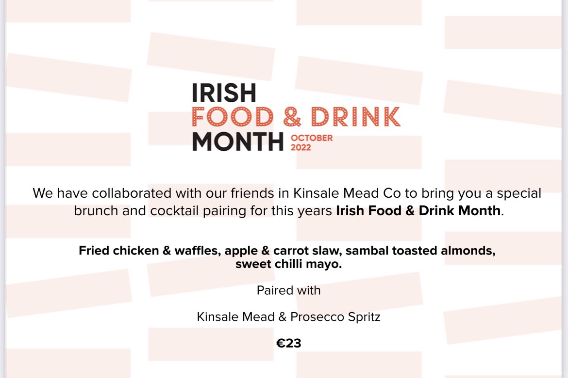 BookshelfCoffeeHouse (@bookshelfcoffee) on Twitter photo October is Irish Food and Drink Month and we have partnered with <a href="/KinsaleMeadCo/">Kinsale Mead Co</a> to bring you the following special…. October is Irish Food and Drink Month and we have partnered with <a href="/KinsaleMeadCo/">Kinsale Mead Co</a> to bring you the following special….