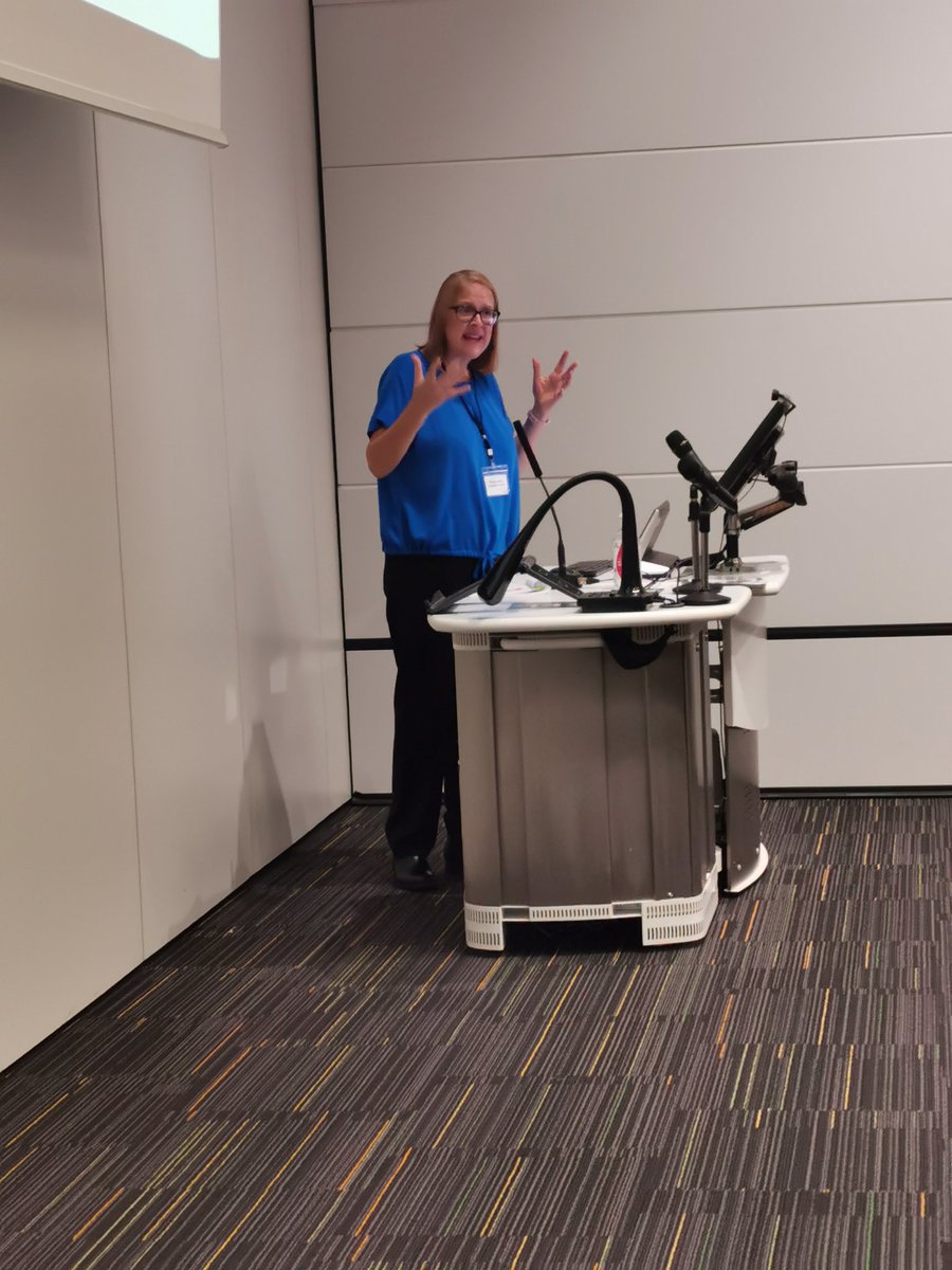 saiaorg's tweet photo. We're delighted to see so many of you at our 2022 Conference with so many wonderful speakers! Starting off with the amazing Pauline Lynch, "For children it's all about relationships" #SAIACONF22 #KEEPTHEPROMISE https://t.co/p4AVxd2z4g