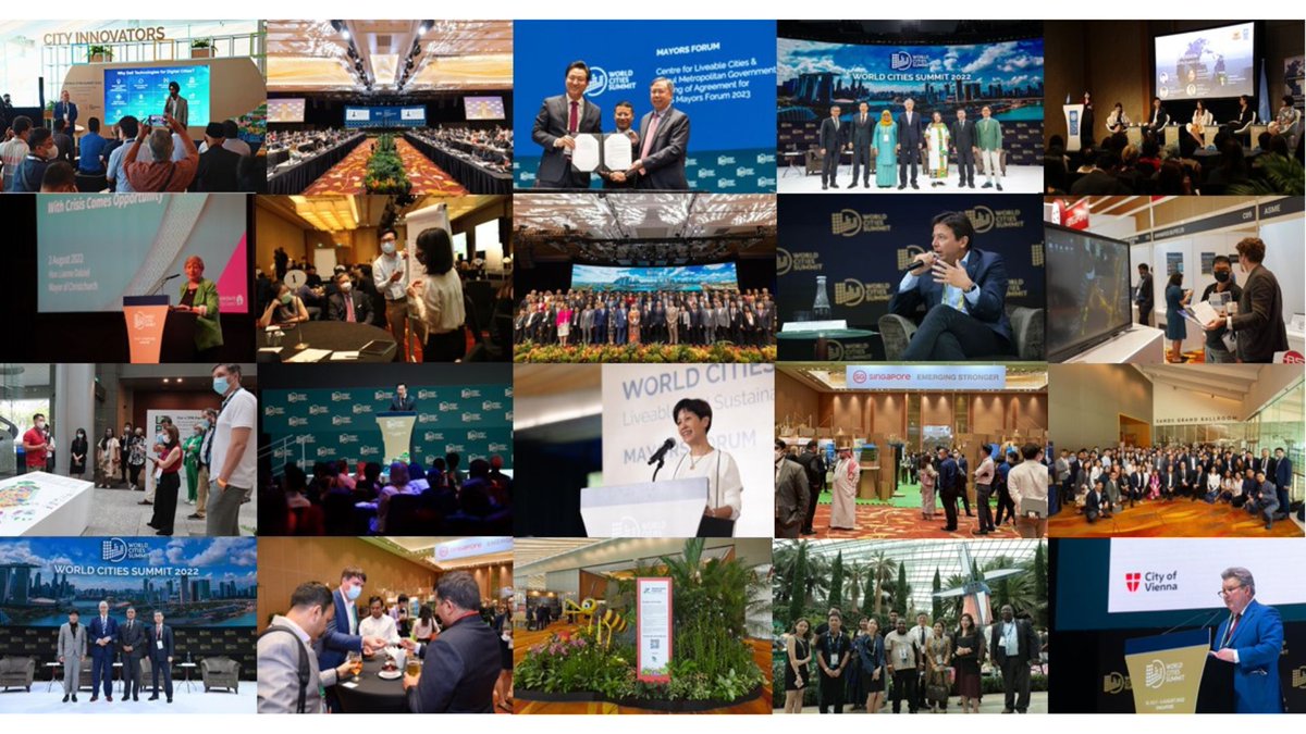 The_CLC_SG's tweet photo. Catch the highlights from @The_WCS_SG 2022 and read how cities are shaping up to be future-ready in this month's issue of Better Cities: https://t.co/sbymU9EiuA
#CLCSG #worldcitiessummit #futures #urban #sustainability #resilience #governance https://t.co/JkF6jZjlVW