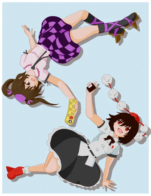 #今月描いた絵を晒そう 毎回2人以上描いてました 