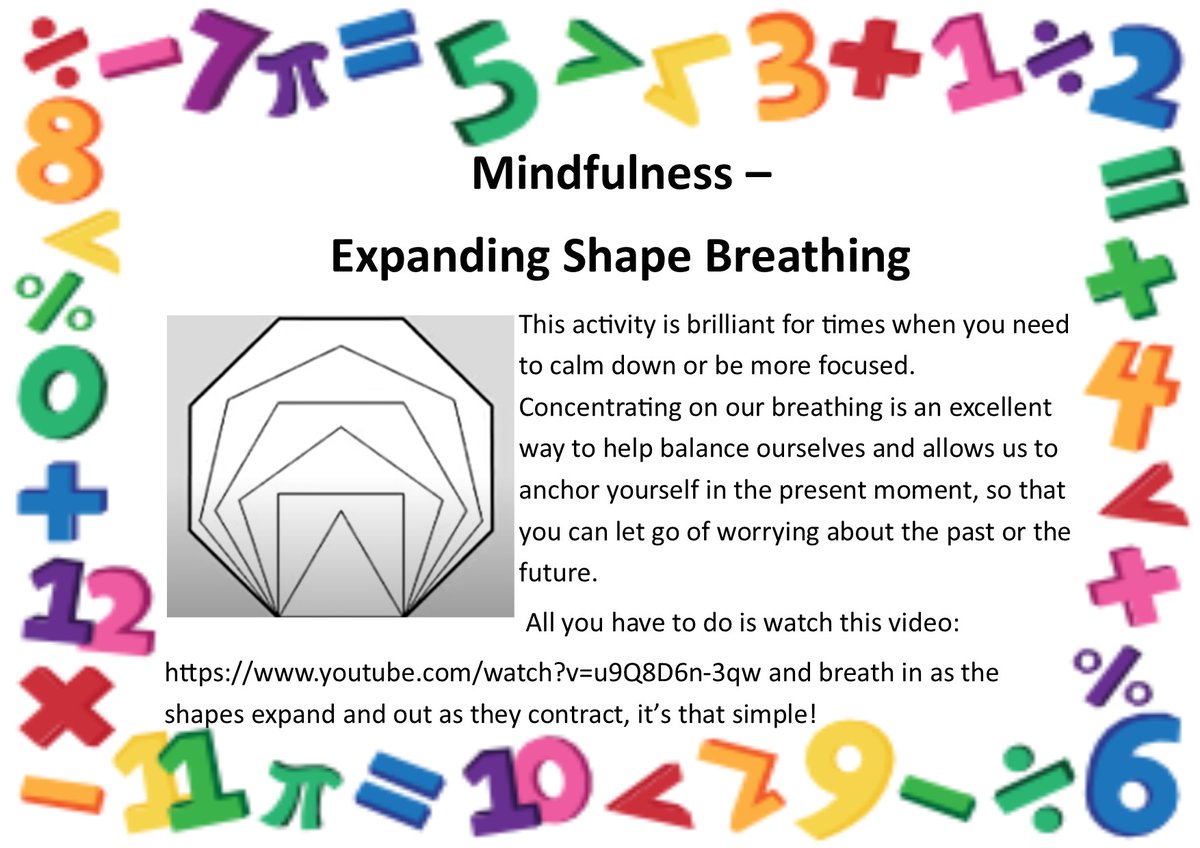 ColquhounPark's tweet photo. To celebrate #MathsWeekScot Sam our Family Learning Assistant, has set some Family Learning Challenges  based on this years theme "Beauty of Maths". 
Maths is not just numbers and counting, it is all around us, so why not give these activities a try? 
#Mathsinart #BeautyofMaths https://t.co/VuNQaa11Rm