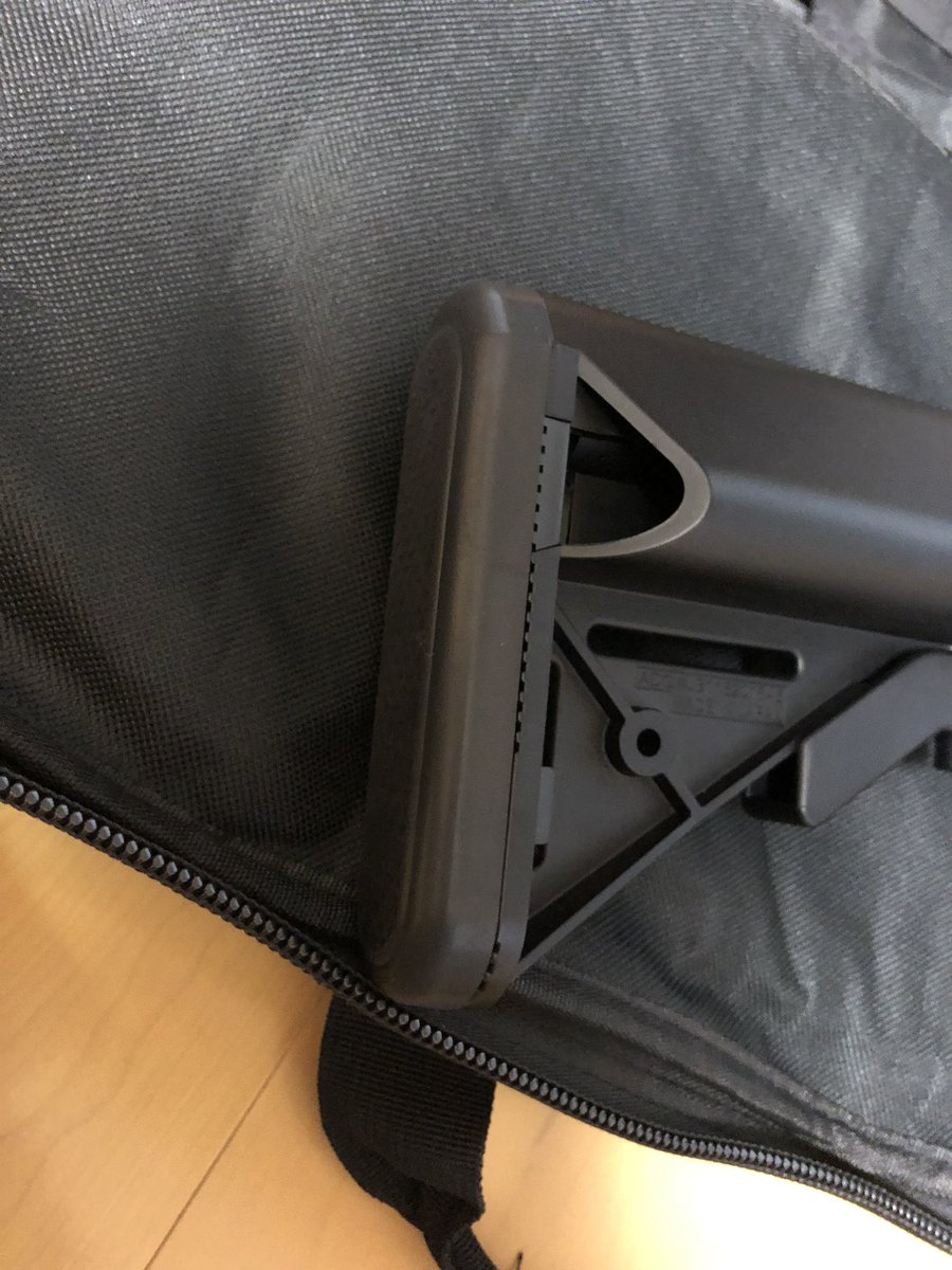 サバゲーで落としたsopmodm4のストックパットきた〜！ストックあるっていいね笑笑