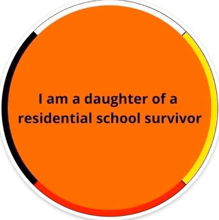 SpottedElk7's tweet photo. I am the 1st generation NOT to go Boarding Schools. Let that sink in. 
#everychildmatters #BoardingSchools #Repriations #AIM #LandBack https://t.co/3eZgW0zc19