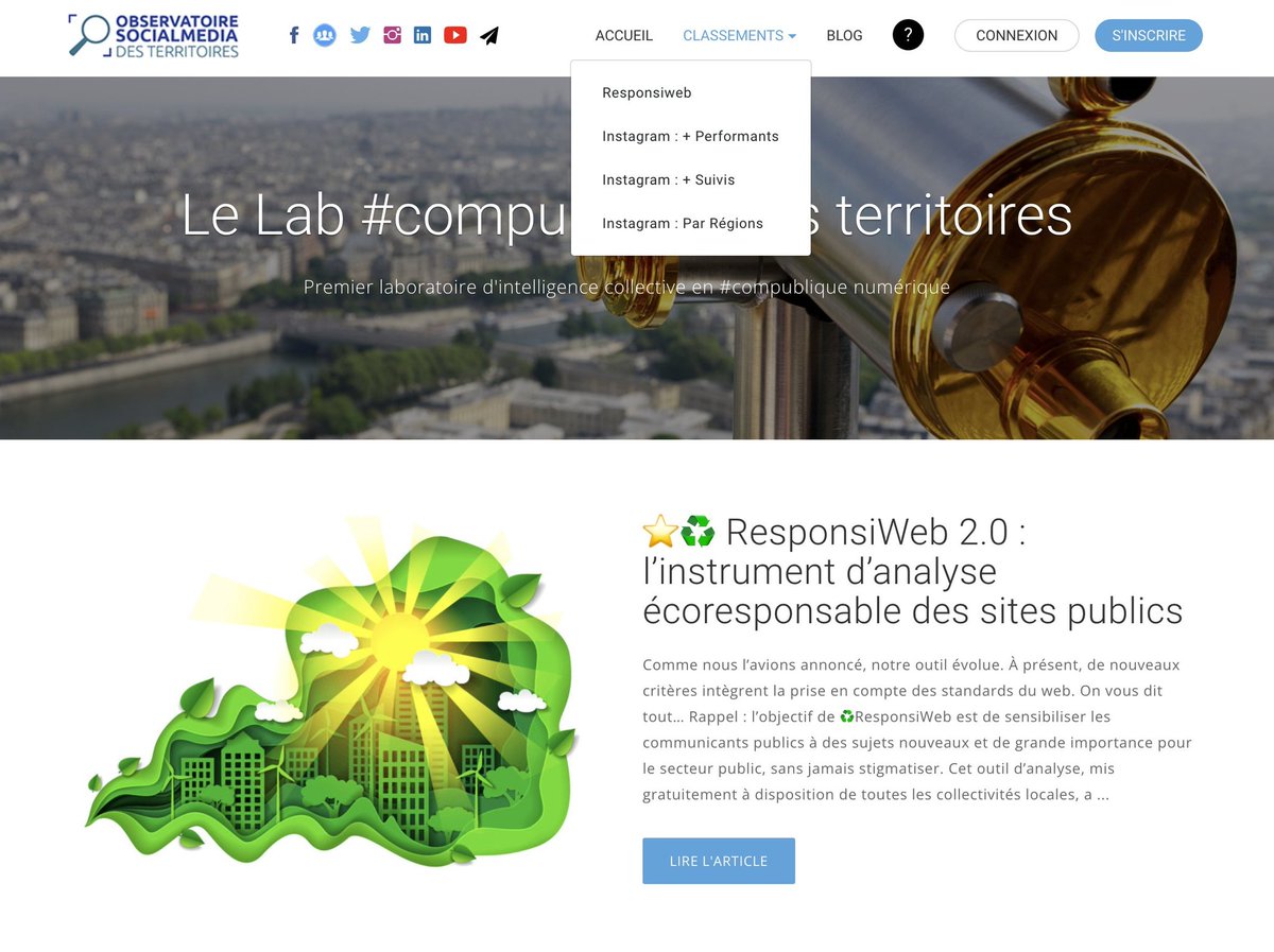 MyObservatoire's tweet photo. ♻️ Classement #ResponsiWeb♻️ Quelles #CollTerr sont sur les premières marches du podium en cet automne 2022 ?
🆓C'est en accès libre !
🔗https://t.co/32sfMZ8HQh
#compublique https://t.co/z1MguHBIE4