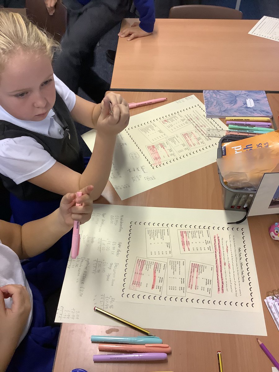 y4_stannes's tweet photo. Willow class planning their own parties and enjoying some cakes and biscuits too! 🎈 🎉 How do you use maths every day? #LiverpoolMathsParty #stannesmaths https://t.co/HzWVHRwROQ