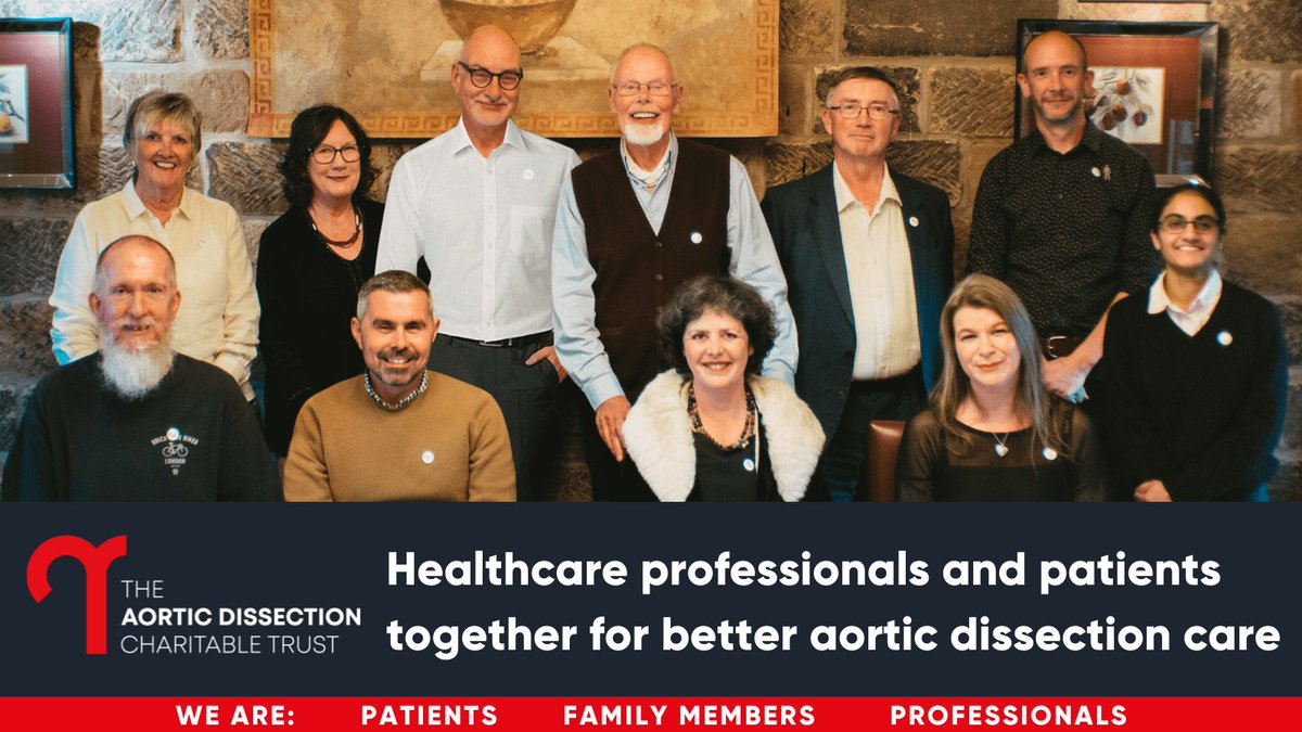#Takeover: Hello, we’re <a href="/AorticDissectCT/">Aortic Dissection Charitable Trust</a> the leading voice of medical professionals, patients &amp; families impacted by #aorticdissection across the UK &amp; Ireland. Today is the final day of our #awareness month. We've built a community of advocacy &amp; support for AD. This is how 🧵