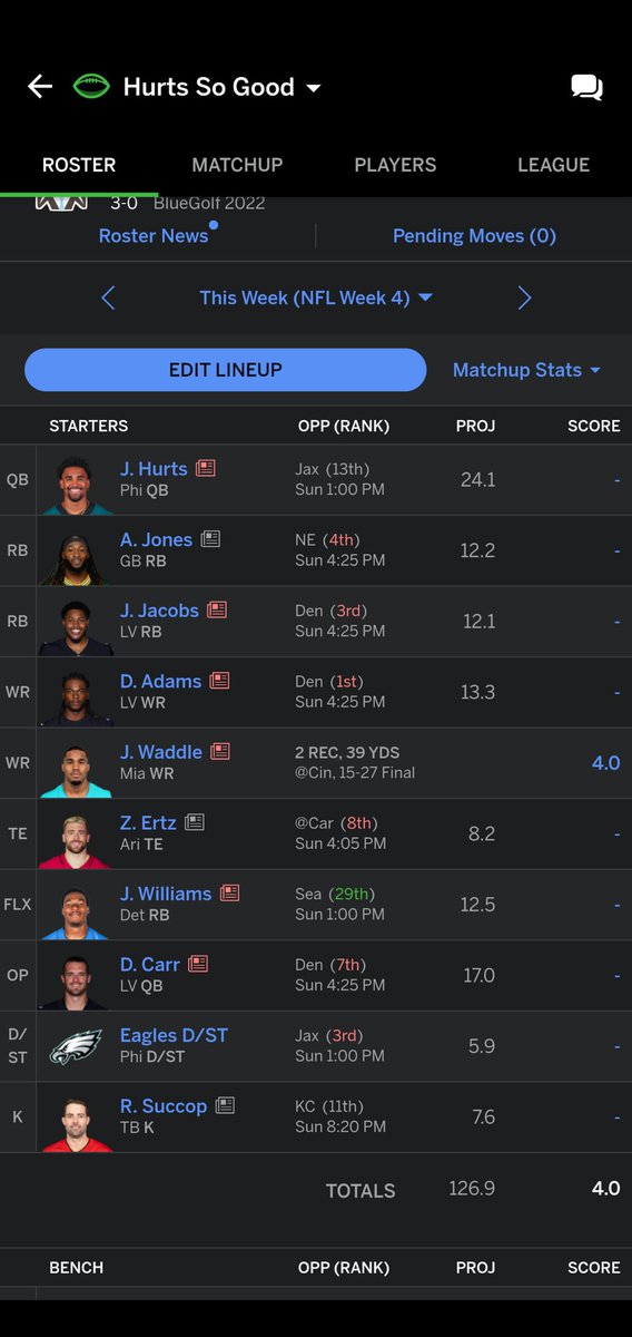 jimjr83's tweet photo. @FantasyHarv1 

Should I play devonta smith or Antonio Gibson over anyone 
I had Smith on my bench last week. https://t.co/ajvwdqp1gb