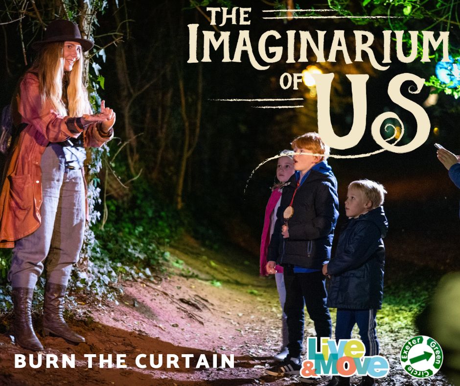 We’re really looking forward to bringing you the last Imaginarium tonight at Mincinglake Valley Park.  Come and meet the Curiositors; Mossy Grossy, 003, Eliza and Siduri before they whizz off into another dimension!  

 tickettailor.com/events/burnthe… 
#imaginariumofus <a href="/ExeterCultural/">Exeter Culture</a>