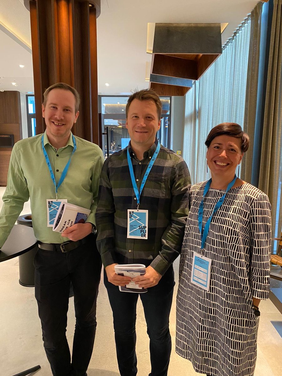 Break The Ice Forum in action now in Münich. Happy team sharing ideas, what a great business events destination #Finland is. 🇫🇮

At your service:
@antti_lumi <a href="/MiikkaValo/">Miikka Valo</a> <a href="/inesHelsinki/">Ines Antti-Poika</a> 
From: 
<a href="/Hki_Partners/">Helsinki Partners</a> @visitespoo #Finlandcvb 

<a href="/btiforum/">BreaktheIceForum</a>