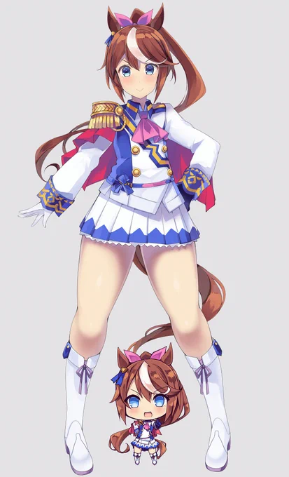 テイオー(ふともも) #トウカイテイオー(ウマ娘) #太もも #ウマ娘プリティーダービー https://t.co/1AoTOtjN9g 