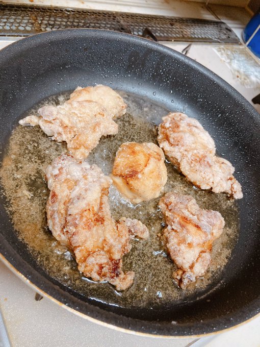 久々の唐揚げ〜🐓 