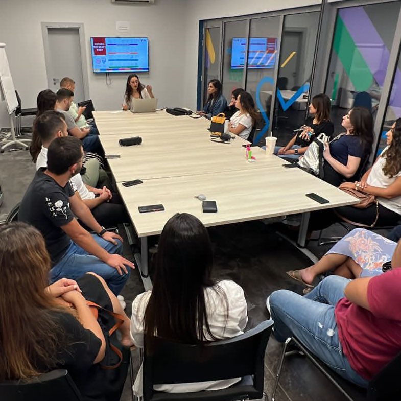Rac_Millenium's tweet photo. Rotaract Club de Beyrouth Millenium conducted its biweekly General Meeting, on the 28th of September at BeryTech BDD, called to order by P. Ghina Abboud.

#rotary #rotaract #meeting #lebanon https://t.co/kw8WAGH4lY