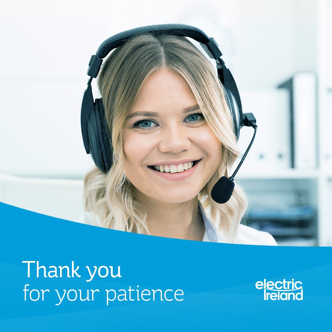 Electric Ireland on Twitter "Dear customers, we are experiencing