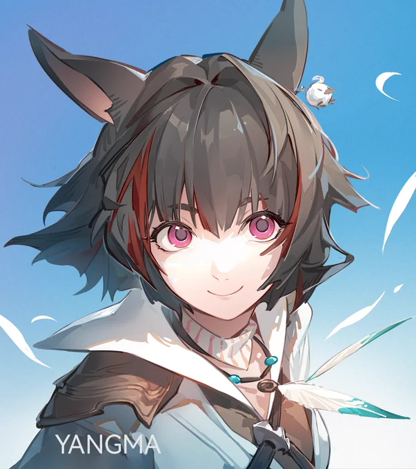 my friend's miqo'te 