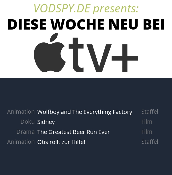 vodspy's tweet photo. Was bisher geschah... Die Neuzugänge der aktuellen Woche. Kommt gut ins Wochenende! #HappyWeekend #NeueStreams #Netflix #PrimeVideo #AppleTV #DisneyPlus https://t.co/QQ0F6N1z5Z