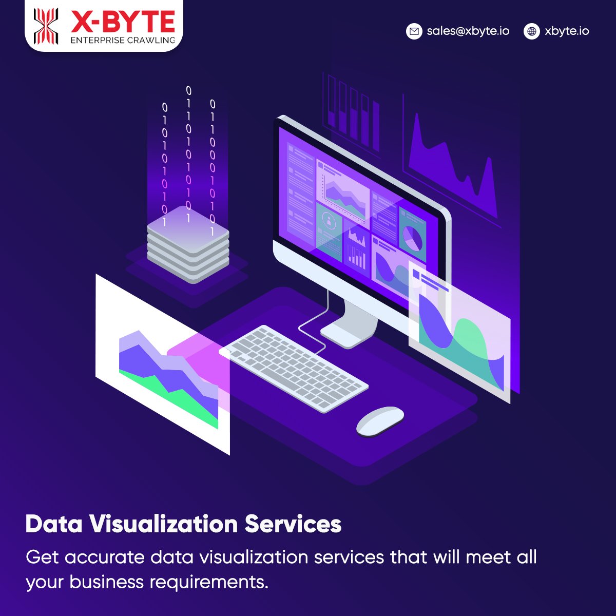 xbyteio's tweet image. With our data visualization services, you can create pixel-perfect reports and collaborative dashboards tailored to fit your business needs.

xbyte.io/data-visualiza…

#datavisualization #datavisualizations #datavisualizationservices #webscraping #usa #canada #uk #uae #xbyteio