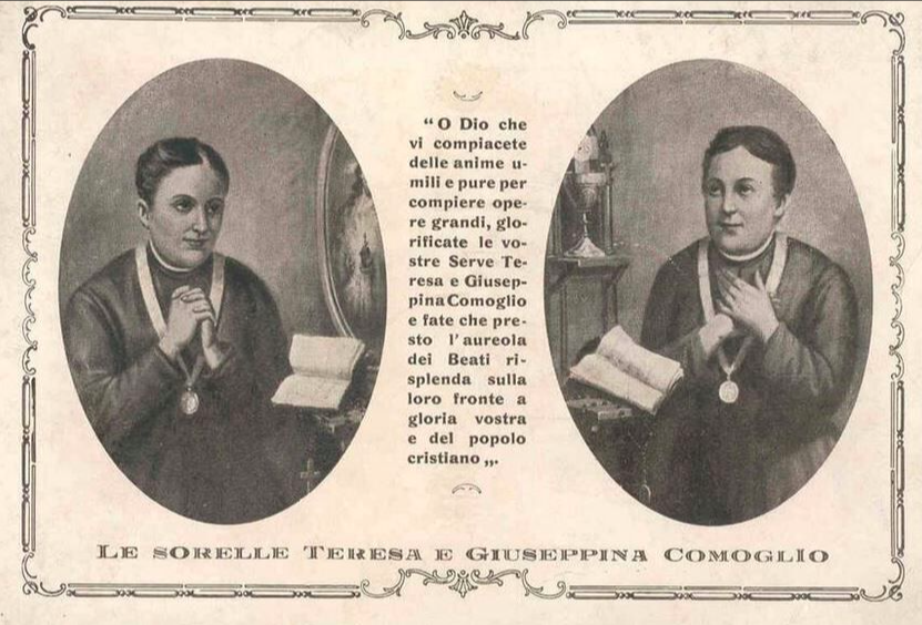 ReligiousBodies's tweet photo. Celebrating siblings today #broerenzusdag, what better time to bring to mind Giuseppina and Teresa Comoglio, the 19th-century stigmatised sisters of Turin? 

They shared in the Passion of Christ, and founded the brotherhood of Adorazione Quotidiana Universale Perpetua https://t.co/FoqtSKNwNe