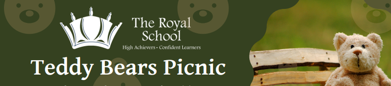 The_RoyalSchool's tweet photo. If you go down to the woods today you might come across our Teddy Bears Picnic! Excited to have our Nursery and Reception children and their families at this bear-rilliant event this afternoon! #RoyalSchoolFamily #ASenseOfFun https://t.co/KnzofmaggK