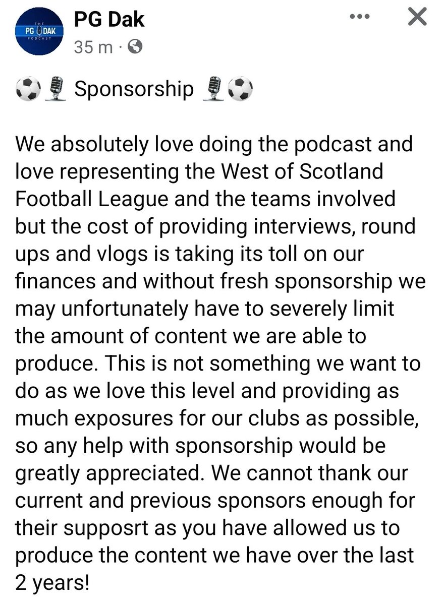 rockscotchpod's tweet photo. #football #podcast #pgdak #sponsor #business https://t.co/oqmAnDyZS4
