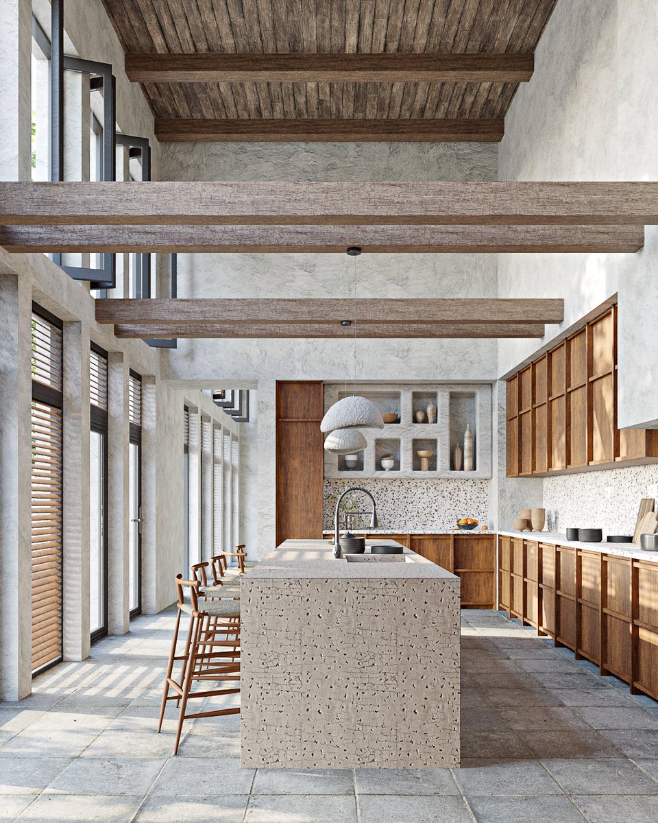 OnakoyaOlufemi1's tweet photo. Wabi Sabi Kitchen
Key Reference @noasantos Country Road kitchen design
Kindly share your thoughts on this...
Thank you.
rendercontest #whatarender #architecture #design #archidaily #3d #chaosgroup #3dmaxvray #coronarender #3dsmax #cgselected #archiviz #bestofcg #cgi https://t.co/LfP0AAQaX8