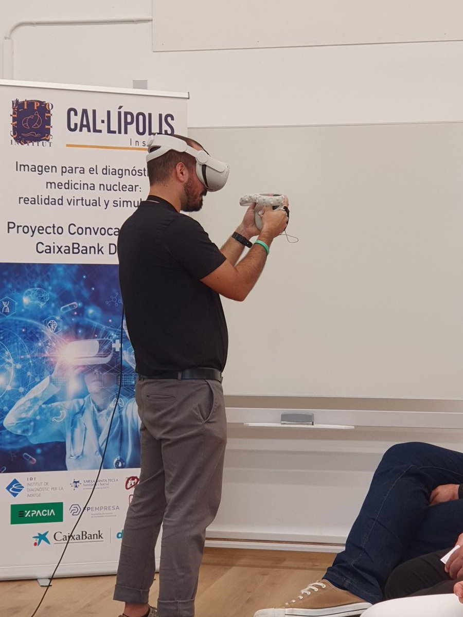 Aplicació de la realitat virtual en la formació d'imatge per al diagnòstic de medicina nuclear a l'institut Cal.lipolis.