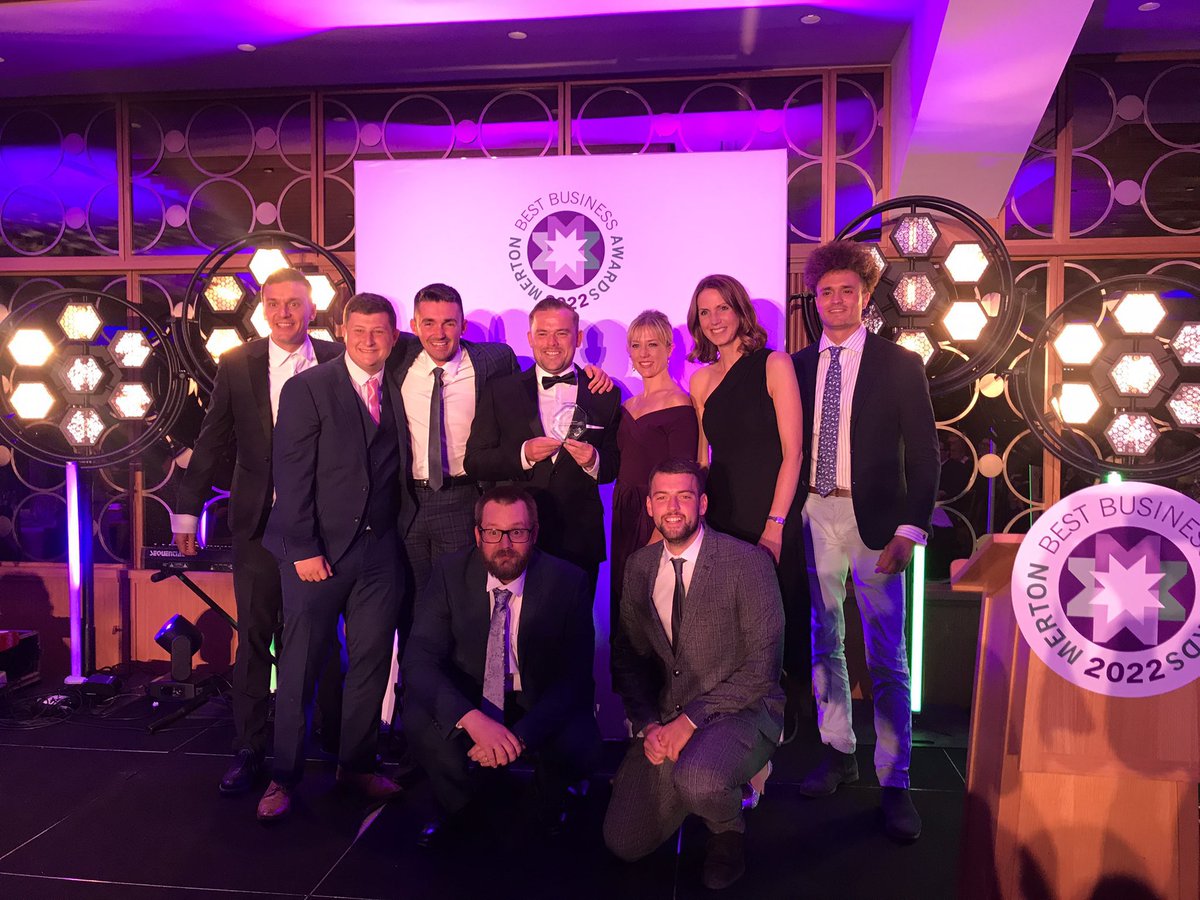 SeanMcInnesSC1's tweet photo. WINNERS 🎉

On Wednesday evening we attended the Merton Best Business awards.

We are over the moon to announce that Sean McInnes Sports Coaching picked up the ‘Best Independent Business Award’ and runner up in the ‘Best Customer Service Award’ 🏆 https://t.co/5UpdKLpxnu
