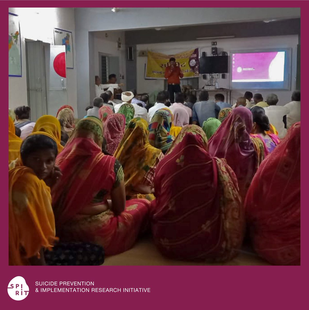 CMHLPIndia's tweet photo. An on-ground workshop with community members on suicide prevention strategies. +++

#WSPD2022 https://t.co/j740hosrZi