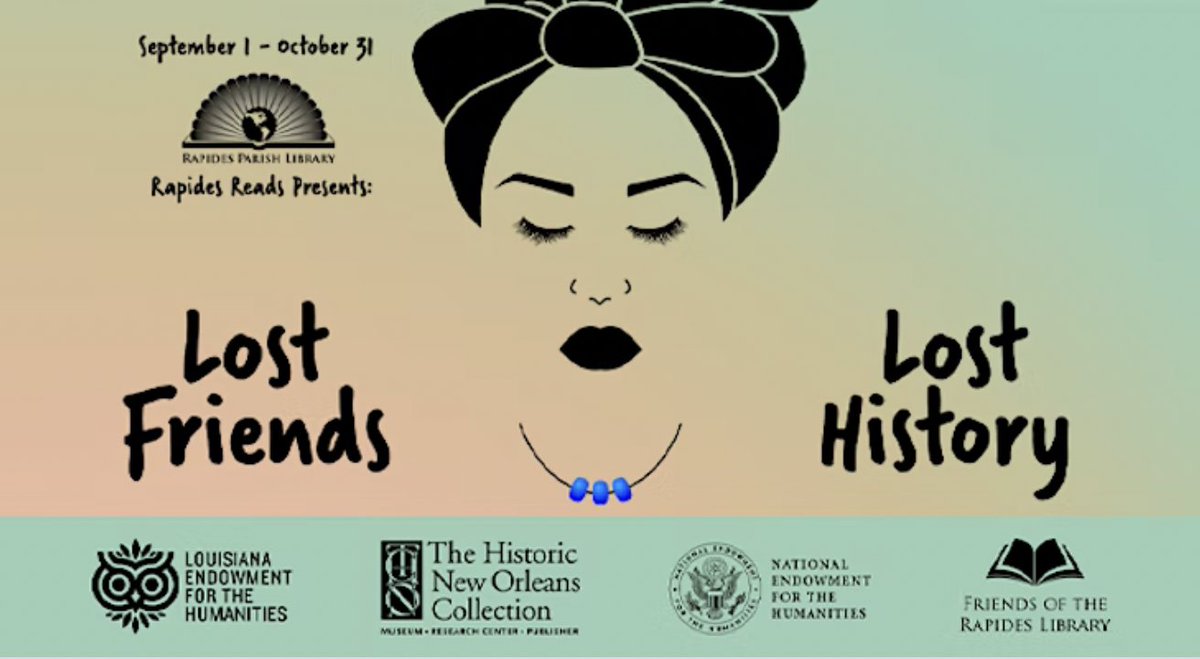 A great evening with old and new friends, talking about the real-life Lost Friends and the lost history that inspired The Book of Lost Friends. So grateful for everyone who worked to put together Rapides Reads. Communities that read together, grow together. #LibrariesChangeLives