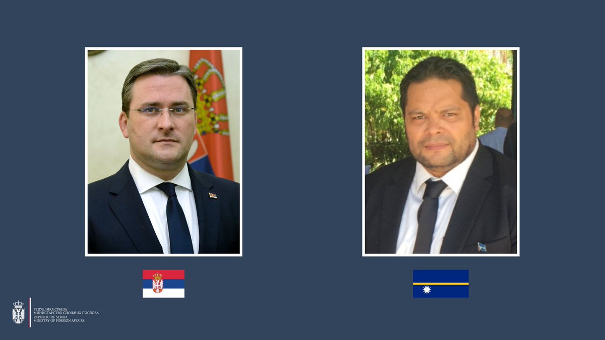 We congratulate Russ Joseph Kun on getting elected to lead #Nauru and look forward to cooperating with him as the Foreign Minister of the @Republic_Nauru in strengthening the ties between our two countries.